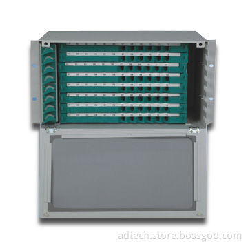 Optic Distribution Unit with 19-inch 6U Standard Frame and Capacity of Up to 96 Fibers